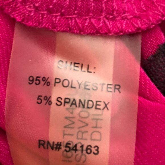 Ivanka Trump Medium M Fuchsia Pleat Neck Stretch Knit Sleeveless Shell Top - Picture 5 of 5